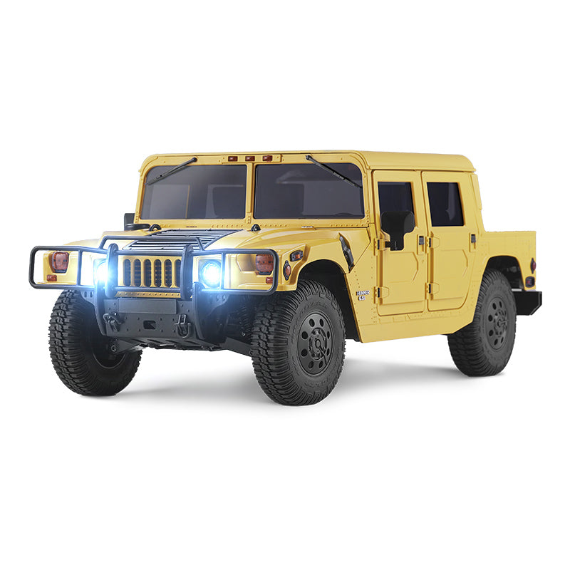 1:12 Hummer H1 RTR | Scale RC Crawler, 4WS & Portal Axle | FMS Hobby