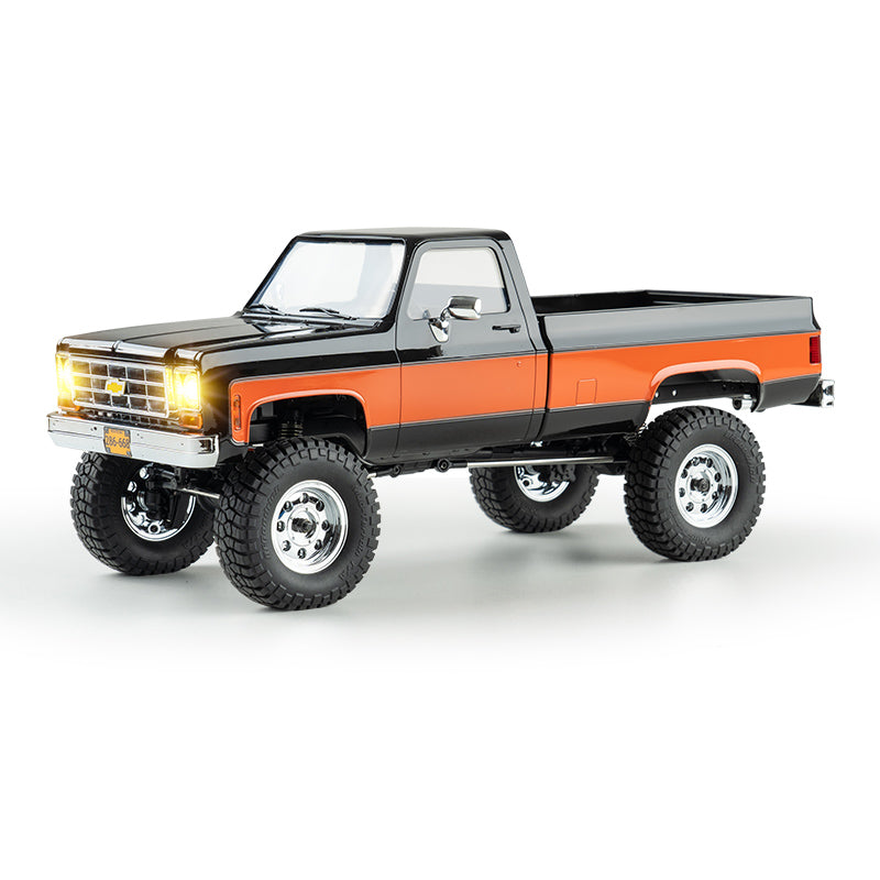 FMS シボレー K10 ピックアップトラック1/18 ラジコン レア FCX18 Chevrolet K10 V2 | 1:18 Off-Road RC | Yellow & Red | FMS Hobby