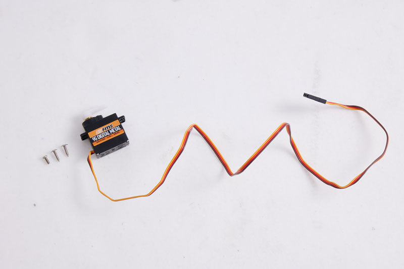 9g servo metal gear FMS 9G Digital Metal Gear Servo Reverse With 300mm Wire for 70mm F16 V2 P