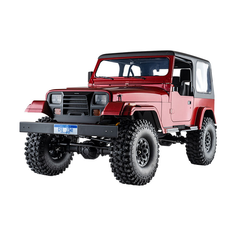 【新製品】FMSからついに1/10スケールマシンが登場!!! 〜 ROCHOBBY 1:10 Mashigan RC Rock Crawler RS Red 4WD 〜 (29)