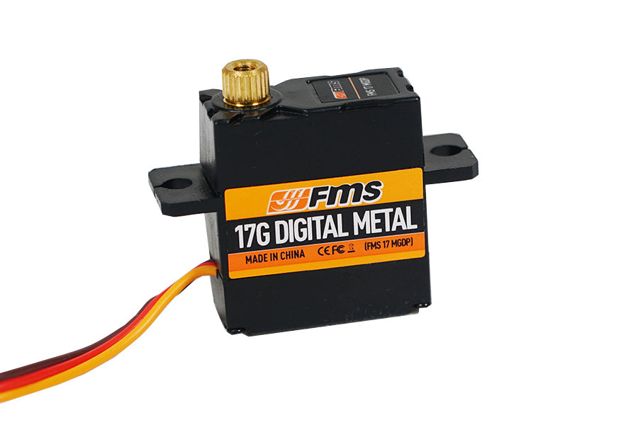metal gear servo FMS Servo: 17g Metal Gear Digital
