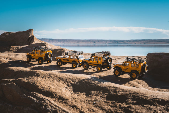 RC rock crawlers desert adventure