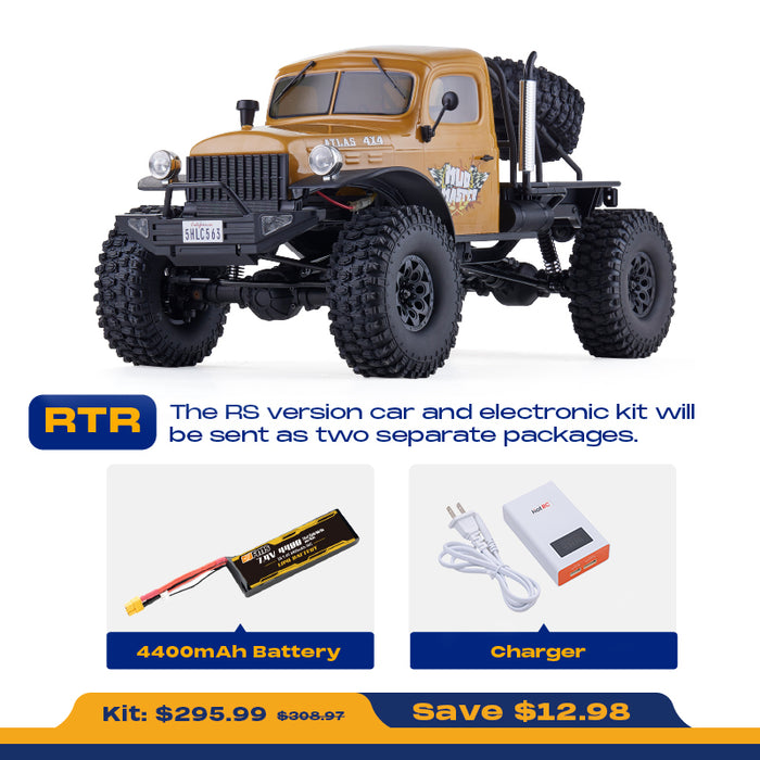 ROCHOBBY 1:10 Atlas 4x4 Off-Road Truck RS
