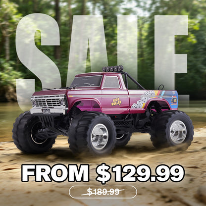 Camión monstruo Ford F100 2WD RTR/RS escala 1:10 
