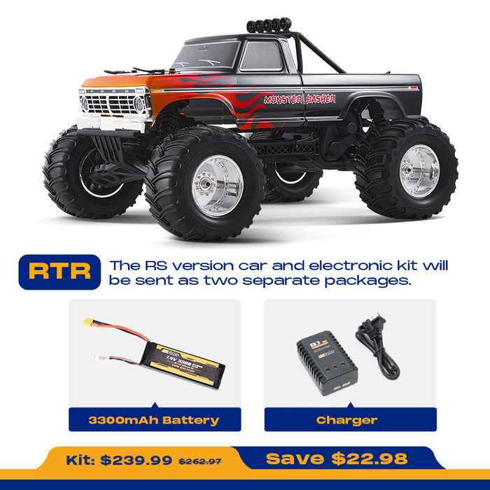 FMS 1:10 Ford F-100 Monster Truck Brushless RS