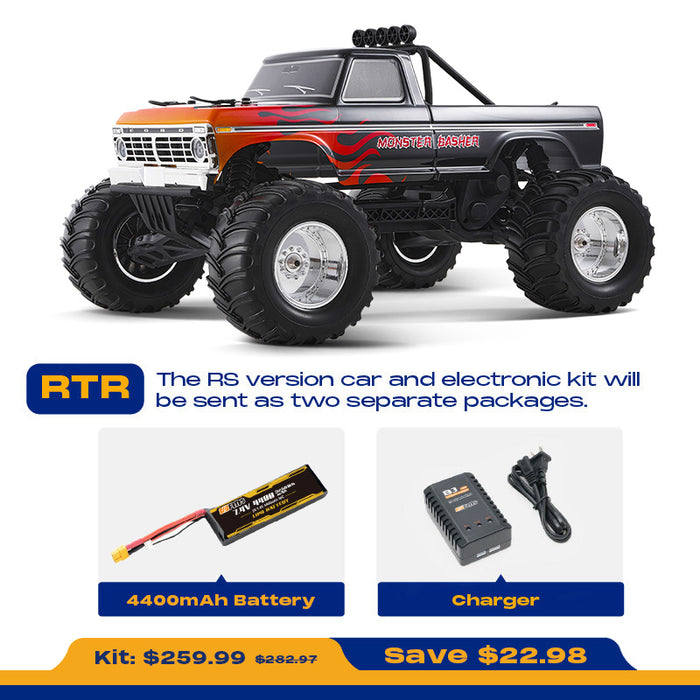 FMS 1:10 Ford F-100 Monster Truck Brushless RS