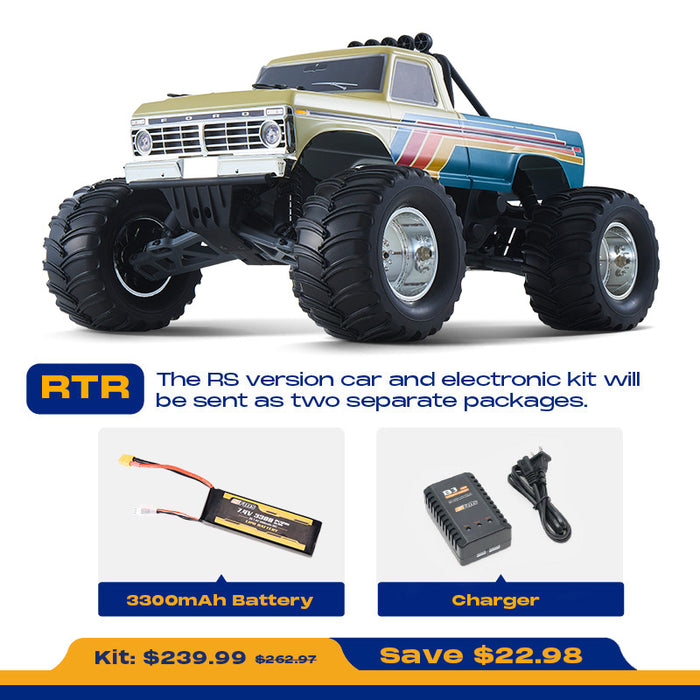 FMS 1:10 Ford F-100 Monster Truck Brushless RS