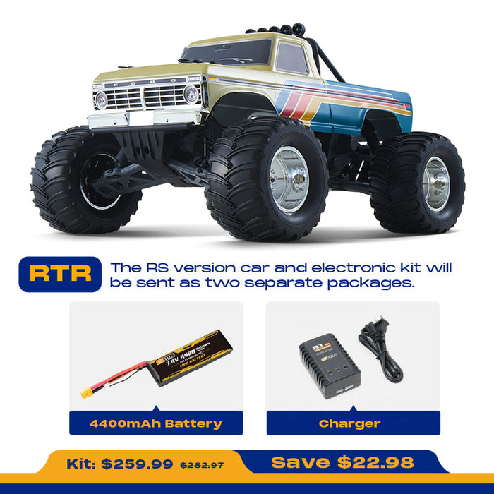 FMS 1:10 Ford F-100 Monster Truck Brushless RS