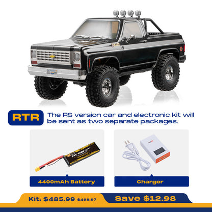 FMS 1:10 FCX10 Chevrolet K5 Blazer Off-Road RC Crawler RS