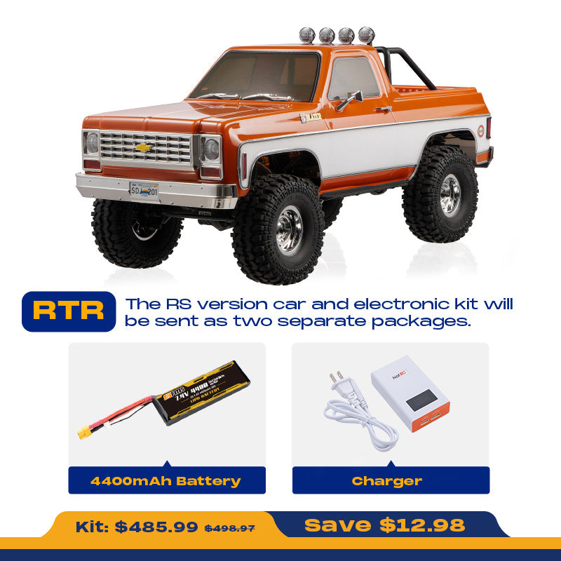 FMS 1:10 FCX10 Chevrolet K5 Blazer RS