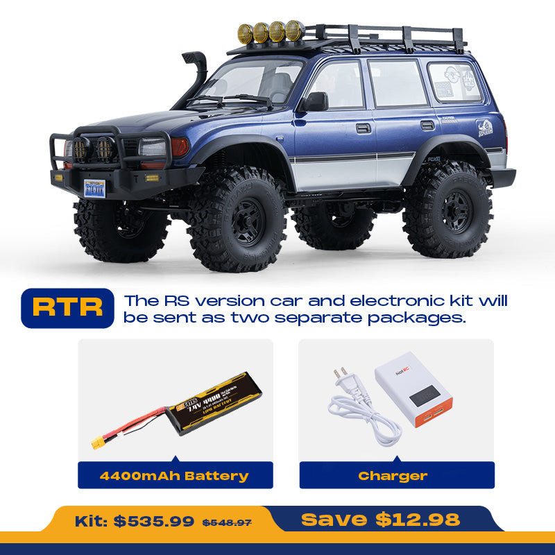FMS 1:10 FCX10 PRO Brushless Toyota Land Cruiser LC80 RS V2