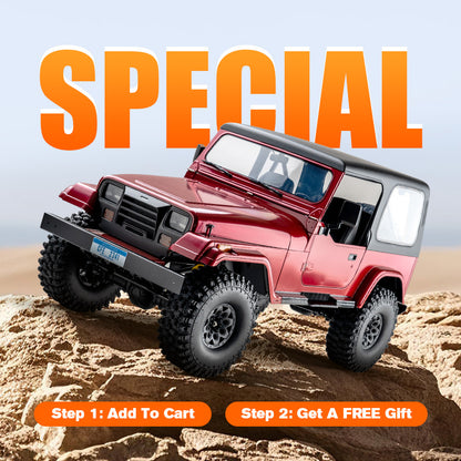 ROCHOBBY 1:10 Mashigan RC Rock Crawler RS Red 4WD