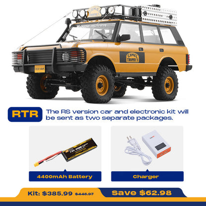 FMS 1:10 FCX10 Land Rover Camel Trophy Edition RS