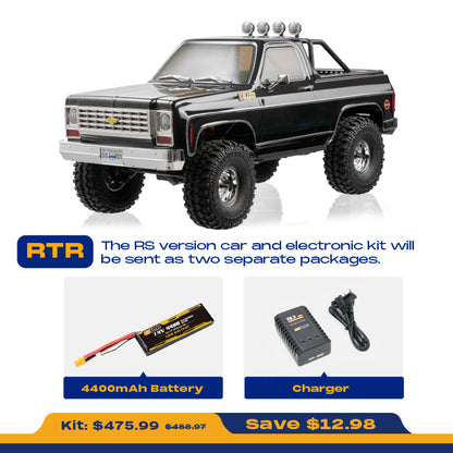FMS 1:10 FCX10 Chevrolet K5 Blazer Off-Road RC Crawler RS