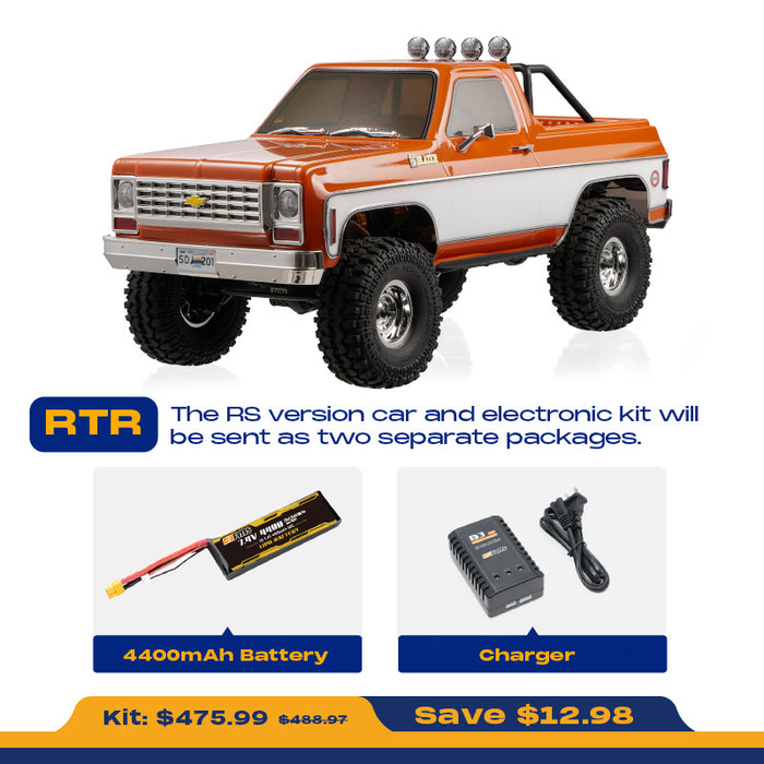 FMS 1:10 FCX10 Chevrolet K5 Blazer RS