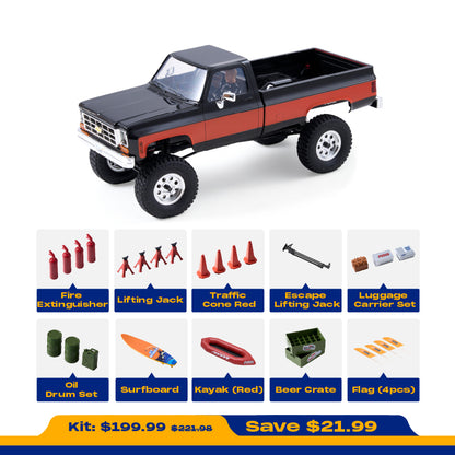 FMS 1:18 FCX18 Rock Crawlers - Chevrolet K10 V2 RTR