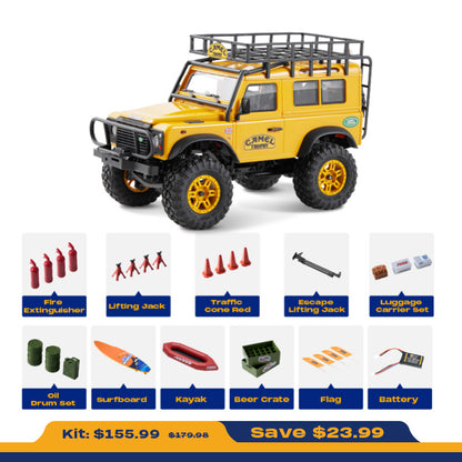 Land Rover Camel Trophy Edition RTR a escala 1:24 FCX24M 