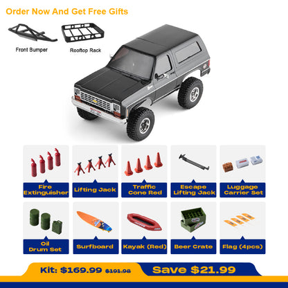 FMS 1:24 FCX24 Rock Crawler - Chevrolet K5 Blazer RTR