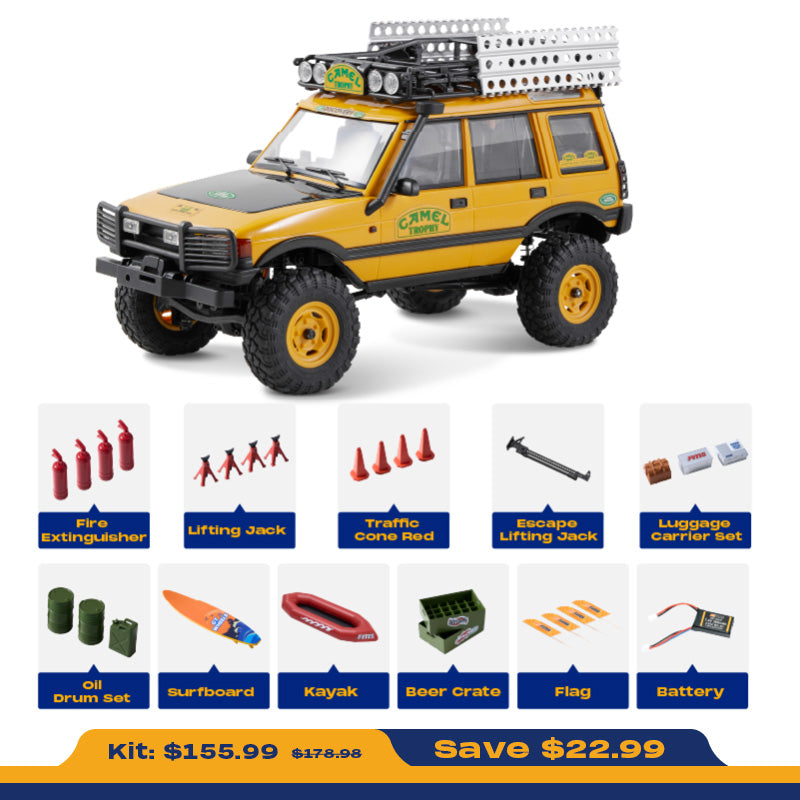 FMS FCX24M 1:24 Land Rover Camel Trophy Edition RTR