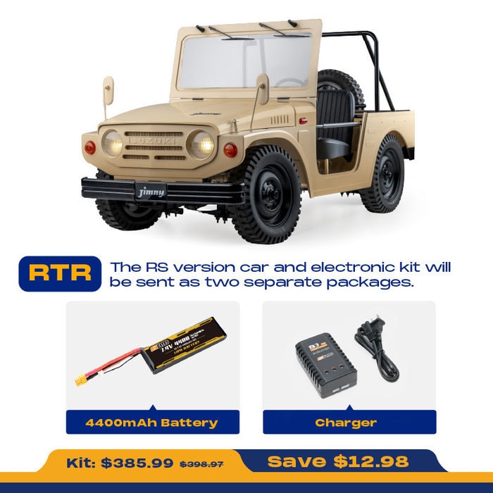 FMS 1:6 JIMNY RS Brown