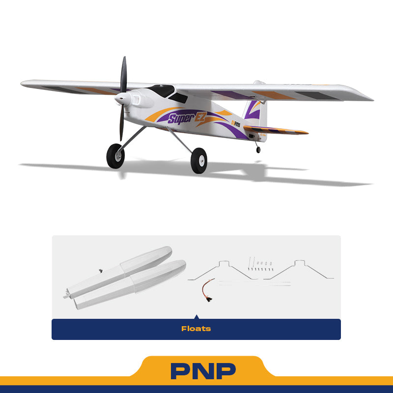 FMS 1220mm Super EZ V4 with Floats & Reflex V3 RTF / PNP