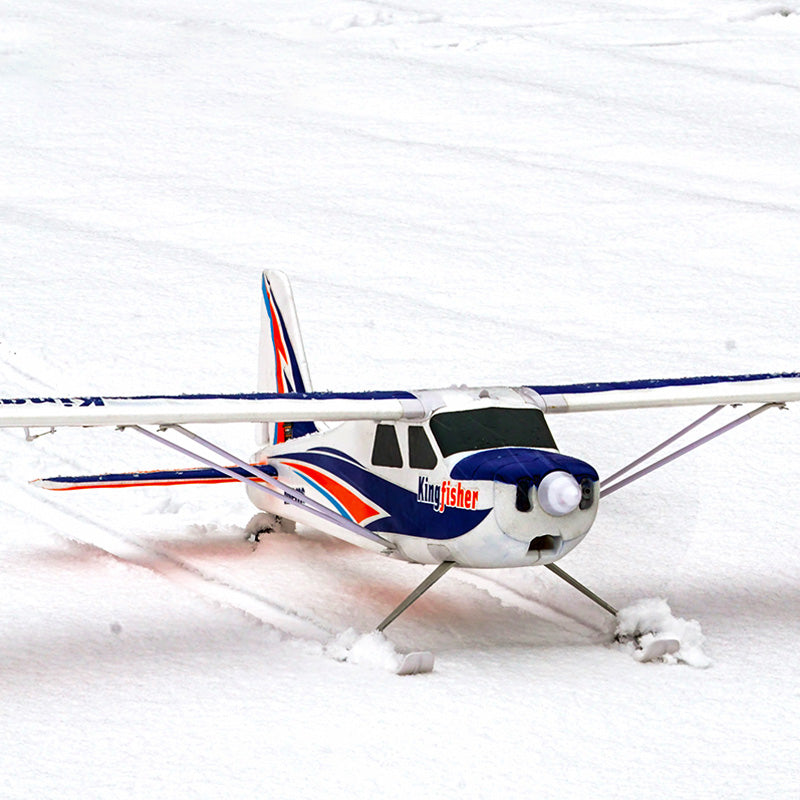 FMS 1400mm Kingfisher PNP with Reflex V3, Wheels, Floats, Skis, Flaps