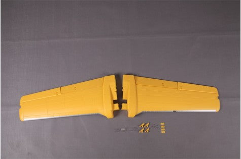 1400mm T-28D yellow main wing set for RC model aircraft assembly