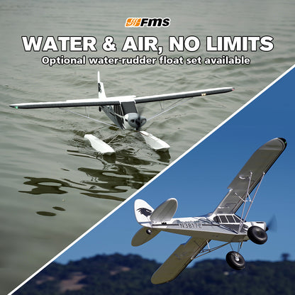 Cañón FMS PA-18 Super Cub V2 RTF/PNP de 1700 mm