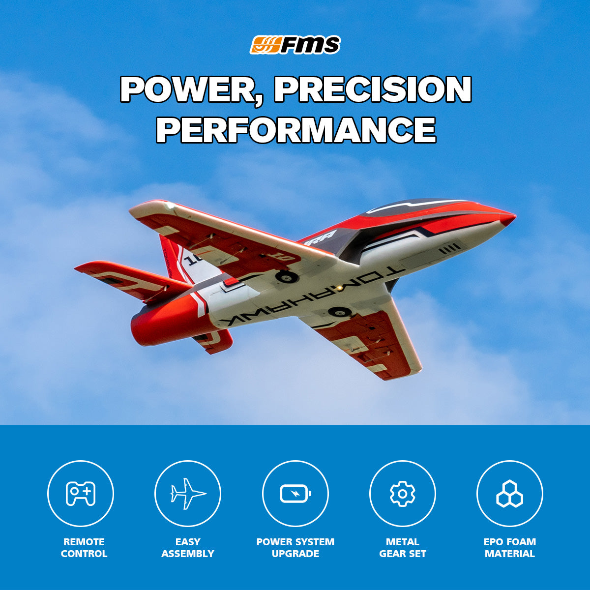 FMS EDF Jet 80mm Futura V3 PNP