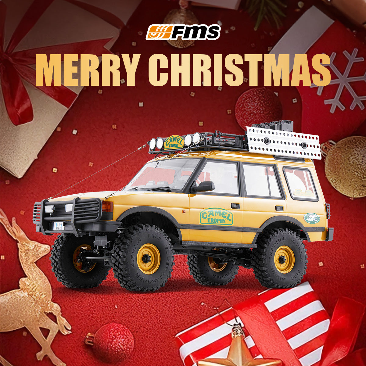 FMS 1:10 FCX10 Land Rover Camel Trophy Edition RS