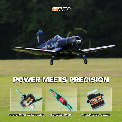 FMS 800mm F4U Corsair V2 RTF / PNP