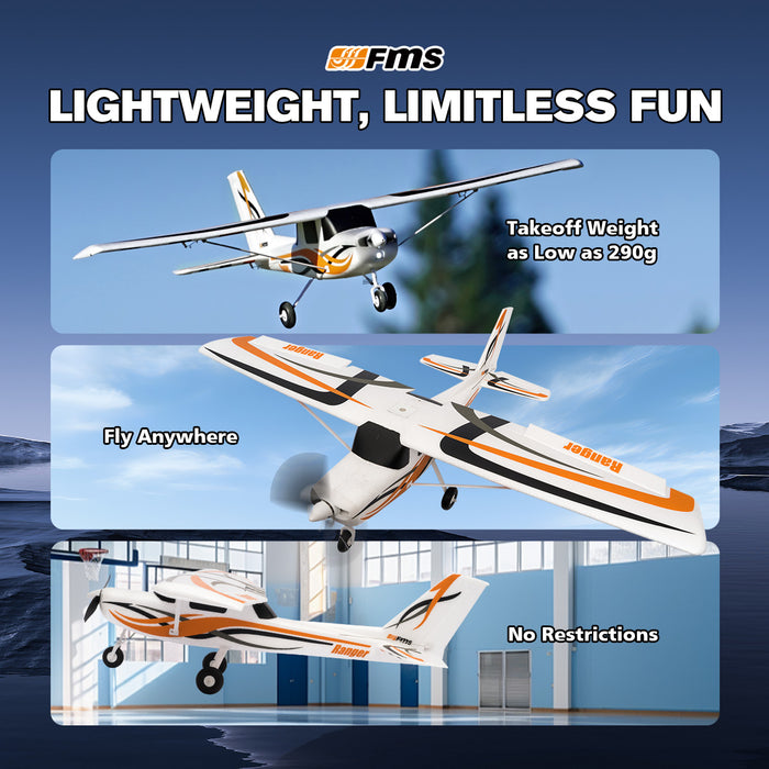 FMS 850mm (33.4") Ranger with Reflex V3, PNP / RTF