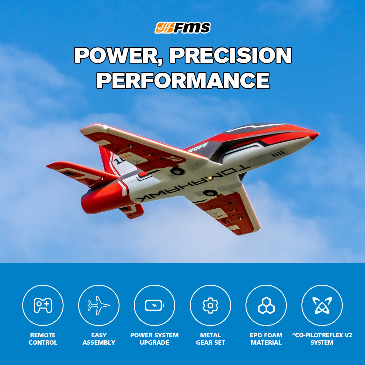FMS EDF Jet 80mm Futura V3 PNP