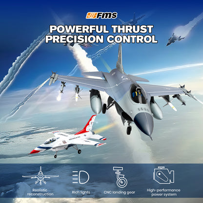 FMS EDF Jet 64mm F-16 Fighting Falcon PNP