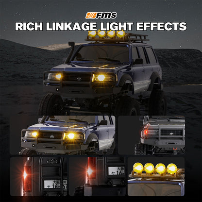 FMS 1:18 FCX18 LC80 Toyota Land Cruiser 80 V2 RTR