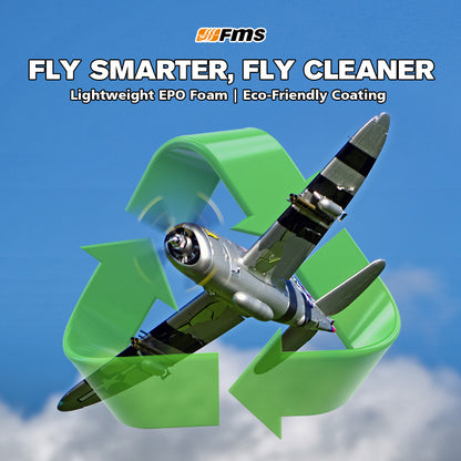 FMS 1500mm P-47 Thunderbolt Bonnie PNP w/o Reflex