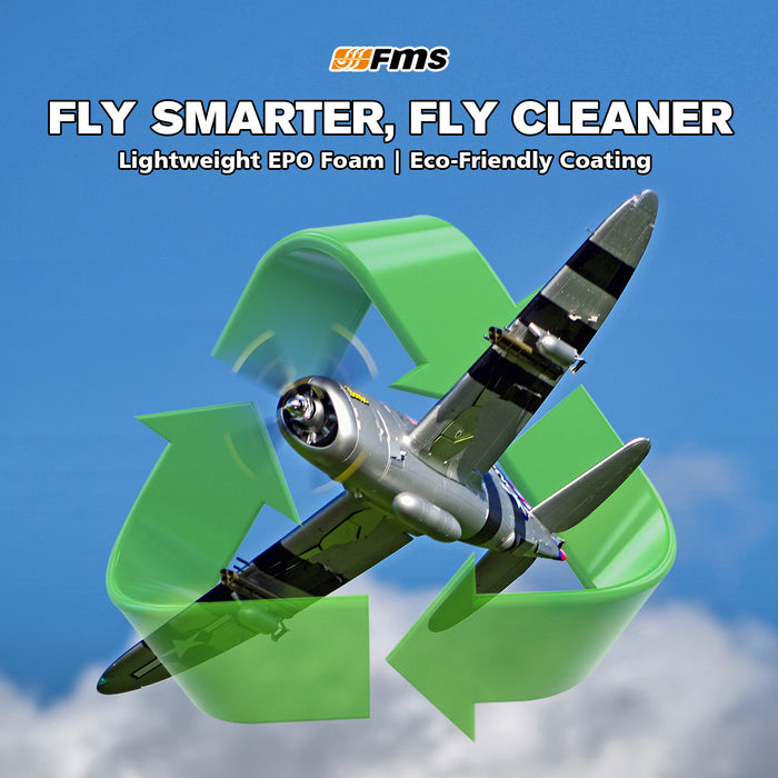 FMS 1500mm P-47 Thunderbolt Bonnie PNP w/o Reflex