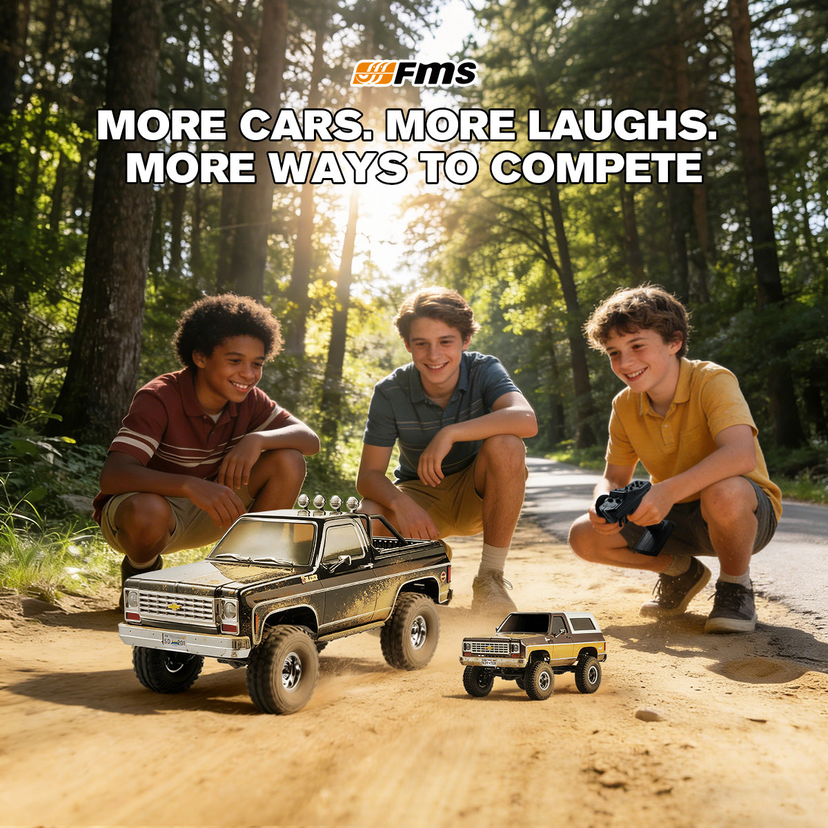 FMS 1:10 FCX10 Chevrolet K5 Blazer RS