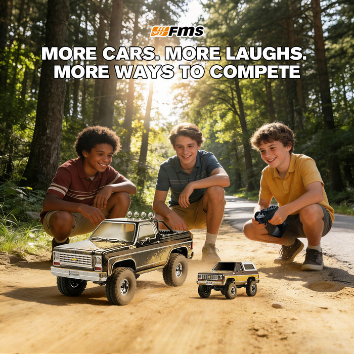 FMS 1:10 FCX10 Chevrolet K5 Blazer Off-Road RC Crawler RS