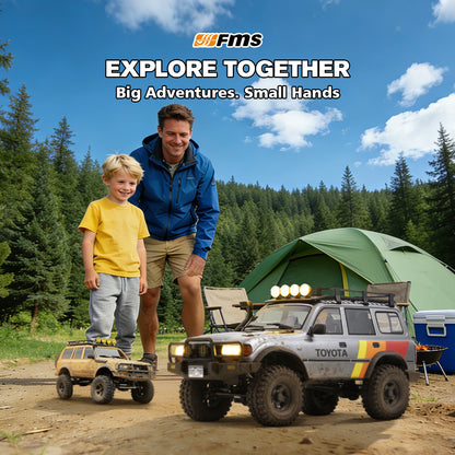 FMS 1:10 FCX10 LC80 Toyota Land Cruiser 80 RS
