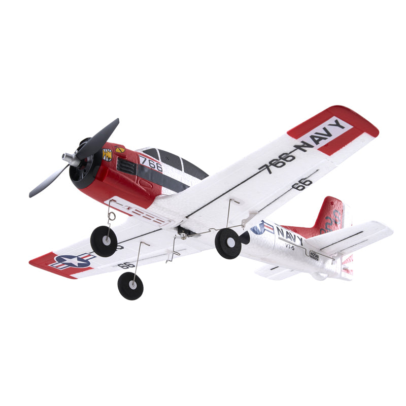 Model airplane with 'Navy' branding on a white background