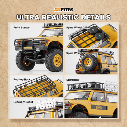 Land Rover Camel Trophy Edition RTR a escala 1:24 FCX24M 