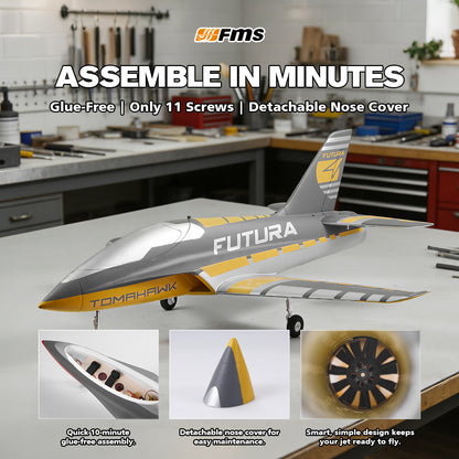 FMS EDF Jet 64mm Futura PNP