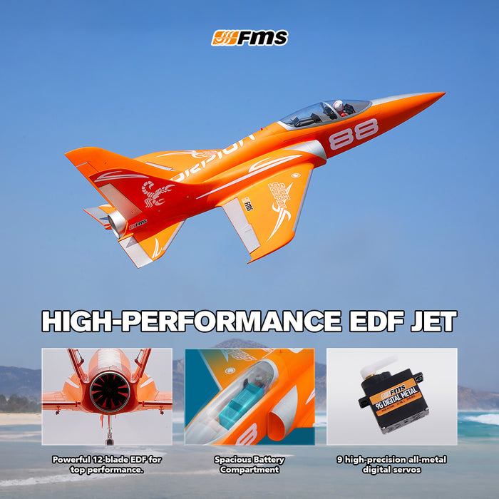 FMS EDF Jet 90mm Super Scorpion V2 PNP