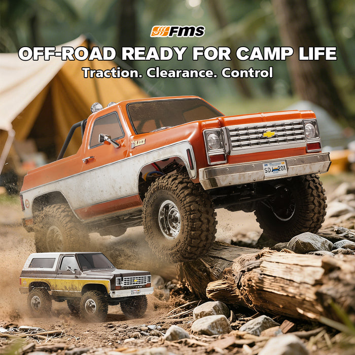 FMS 1:10 FCX10 Chevrolet K5 Blazer Off-Road RC Crawler RS