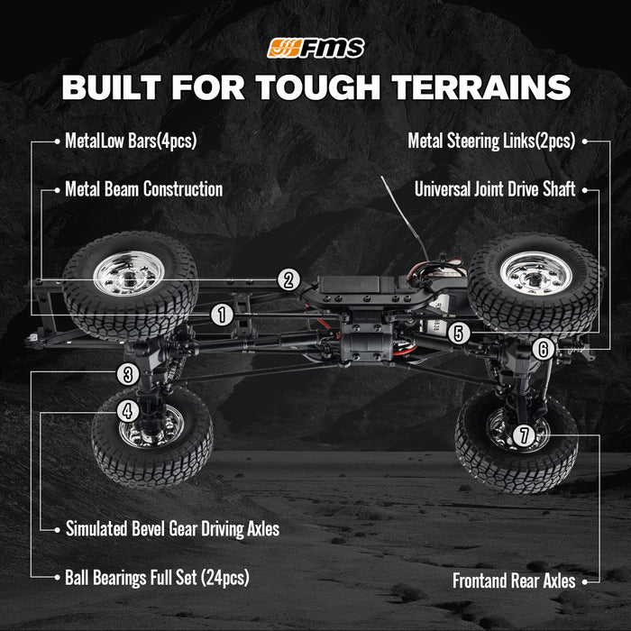 FMS 1:18 FCX18S Chevrolet K10 S V2 RTR