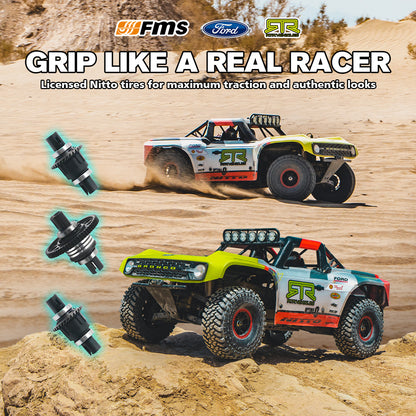 FMS 1:7 Ford Bronco RTR EB Brushless 4WD Short Course Truck RS