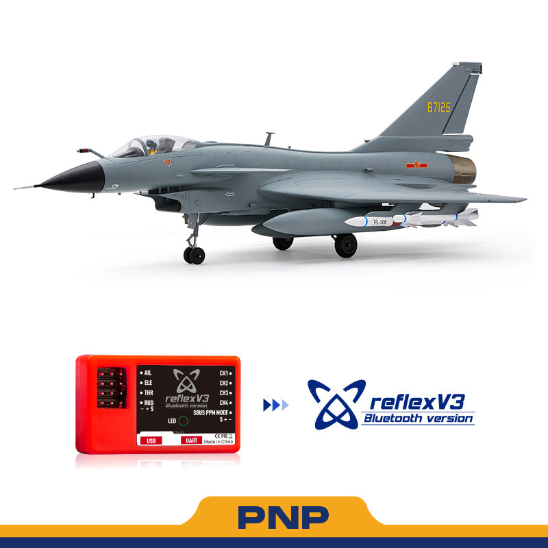 FMS EDF Jet 64mm J-10 with Reflex V3 PNP