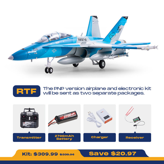 FMS EDF Jet 64mm F/A-18 Hornet PNP