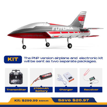 FMS 64mm EDF Jet Futura PNP